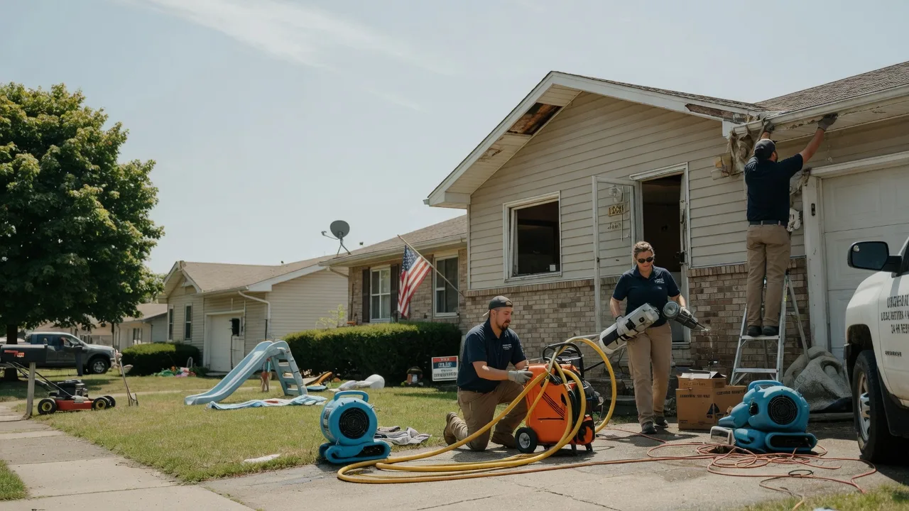 Water Damage Restoration in Blue Rock, OH near me